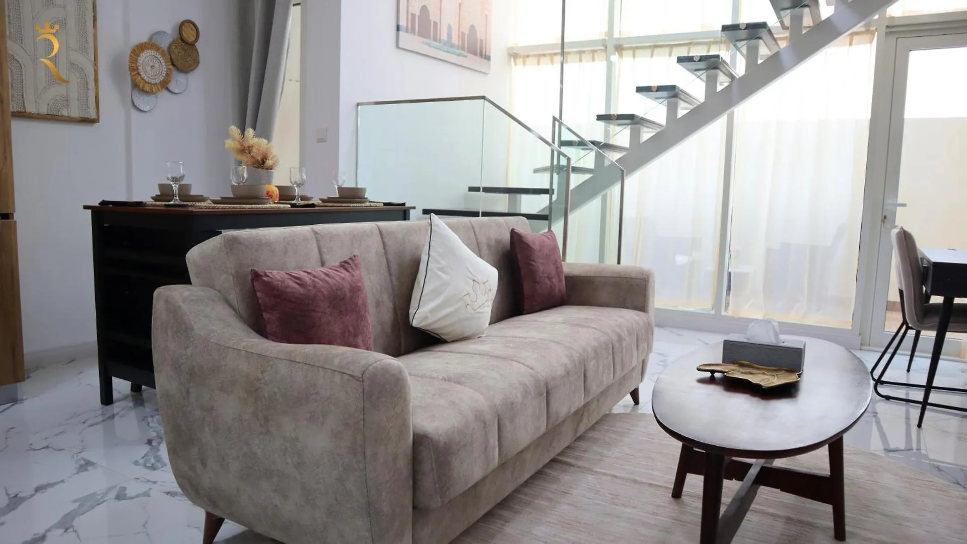Aurora Your 2Br Duplex Transit Apartment In Masdar City Abú Dhabí